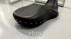 08-23 OEM Harley Touring Black Studded Road King Street Electra Glide Ultra Seat