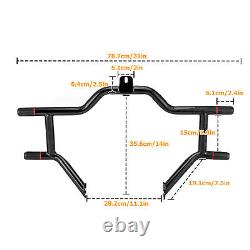1.25 Engine Guard + Saddlebag Crash Bar for Harley Road King Street Glide 09-23