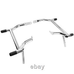 1.25 Rear Saddlebag Guard Crash Bar For Harley Road King Street Glide 2009-2025