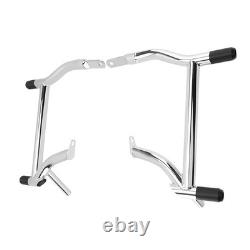 1.25 Rear Saddlebag Guard Crash Bar For Harley Road King Street Glide 2009-2025