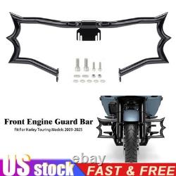 1.25Engine Guard Crash Bar For Harley Touring Road King Street Electra FL 09-25