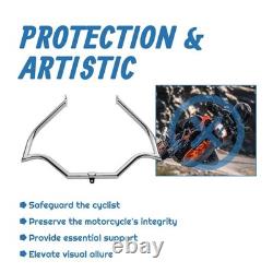 1.5 in Fat Engine Guard Crash Bar for 2009-2023 Harley Road King Street Glide