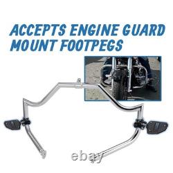 1.5 in Fat Engine Guard Crash Bar for 2009-2023 Harley Road King Street Glide
