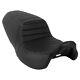 1-piece Seat Full Black For Harley Touring Road King Road Electra Street Glide