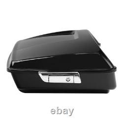 10.7 Chopped Pack Trunk Fit For Harley Tour Pak Road King Street Glide 97-13 12