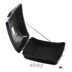 10.7 Chopped Pack Trunk Fit For Harley Tour Pak Road King Street Glide 97-13 12