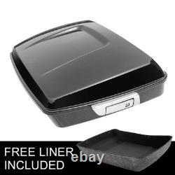 10.7 Chopped Trunk w Chrome Latches for Road King Street Glide 2014 Later