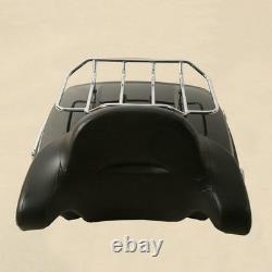 10.7 Trunk w Top Rack Backrest for Road King Street Glide Road Glide 2014-2025
