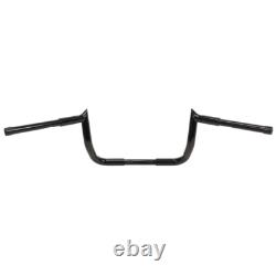 10 APE HANGER HANDLEBAR 4 FOR HARLEY SOFTAIL TOURING ROAD KING STREET1.5 Black