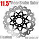 11.5 Floating Rear Brake Rotor 00-07 For Harley Road King Street Electra Glide