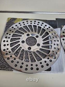 11.5 Harley Touring Front Brake Rotors Road king Street glide 2000-07 Polished