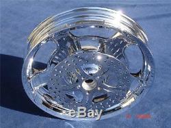 11.5 Star Dual Front Rotors Road King Street Glide Touring 00-07 Fltr