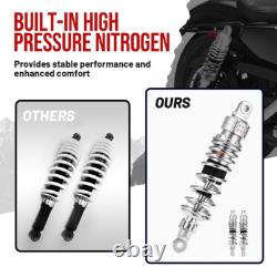 11.75 Adjustable Rebound Rear Shocks For Harley Road King Electra Street Glide
