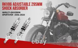 11.75 Adjustable Rebound Rear Shocks For Harley Road King Electra Street Glide