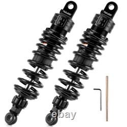 11.75 Rear Adjustable Shocks For 80-Up Harley Street Glide Road King Tour Glide