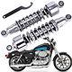 11.75 Rear Shocks Absorber For Harley Xl Touring Road King Street Electra Glide