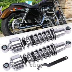 11.75 Rear Shocks Absorber For Harley XL Touring Road King Street Electra Glide