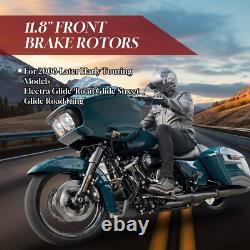 11.8 Brake Rotors for 2008-Up Street Glide Road Glide Road King Electra Glide