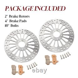 11.8 Brake Rotors for 2008-Up Street Glide Road Glide Road King Electra Glide
