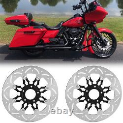 11.8 Floating Front Brake Rotors Road King Electra Street Glide FLTRX FLHR FLHX