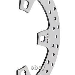 11.8 Front Rear Brake Rotors Pads for Harley Touring Road King Street Glide 14+
