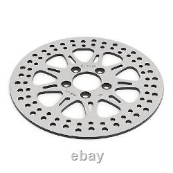 11.8 Front Rear Brake Rotors Pads for Harley Touring Road King Street Glide 14+