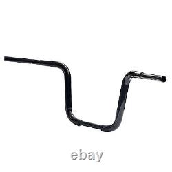 12 14 Rise Ape Hanger Bars Handlebar For Harley Touring Street Glide Road King