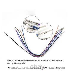 12 Bars Extended Clutch Cable kit for 14-16 Touring Road King Street Glide ABS