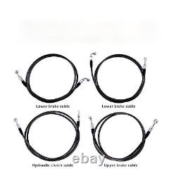 12 Bars Extended Clutch Cable kit for 14-16 Touring Road King Street Glide ABS