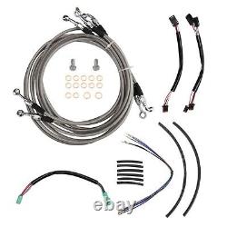 12 Handlebar Extension Clutch Cable Kit for 14-15 Road King Street Glide WithABS