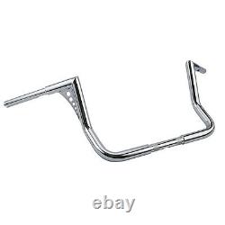 12 Rise Ape Hanger HandleBar For Harley Touring Electra Street Glide Road King