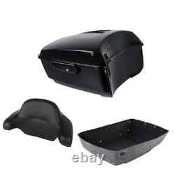13 7 King Tour Trunk Backrest for Harley Road King Street Glide 2009 2025
