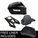 13.7'' King Trunk Backrest Mount Fit For Harley Road King Street Glide 14-up