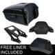 13.7'' King Trunk Pad Mount Rack Fit For Harley Road King Street Glide 2014-2026