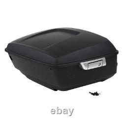 13 7 Matte Black King Trunk for Harley Touring Road King Street Glide 2014 Later