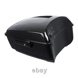 13.7 Vivid Black King Trunk Luggage Touring Road King Street Glide 14-24