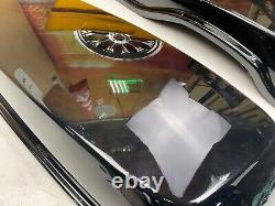 14-21 Harley Touring Road Glide King Street Saddlebags Lids Black OEM