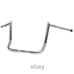 14 APE HANGER HANDLEBAR 4 HARLEY SOFTAIL TOURING ROAD KING STREET 1.5 Chrome