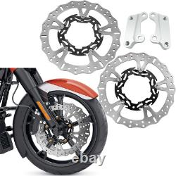 14 Front Brake Rotor Disc for Harley Road King Street Glide Road Glide 2015-22