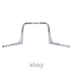 14 Inch Handlebar Rise Ape Hangers For Touring Road King Electra Street Glide