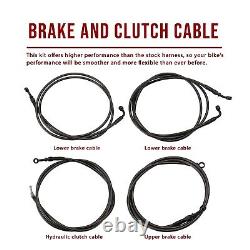 14 bar Extended Clutch Cable for Harley 2017-2020 Road King Street Glide ABS