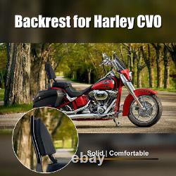 16 Backrest Sissy Bar For Harley CVO Road Glide Street Touring Road King 09-21