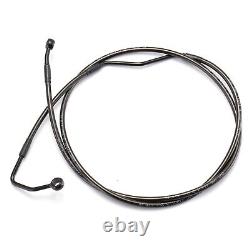 16 Bar Clutch Cable ABS Brake Line Kit for Harley Road King Street Glide 08-13