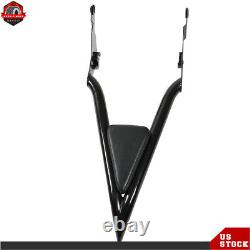 16 Tall Backrest Sissy Bar For 09-21 Road CVO Glide Street Touring Road King US