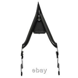 16 Tall Backrest Sissy Bar For 2009-21 CVO Road Glide Street Road King Touring