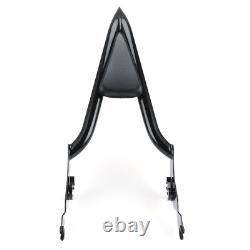 16 Tall Backrest Sissy Bar For Harley CVO Road Glide Street Touring Road King