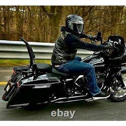 16 Tall Backrest Sissy Bar For Harley CVO Road Glide Street Touring Road King