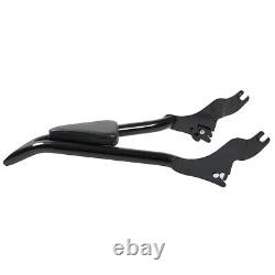 16Tall Backrest Sissy Bar For CVO Touring Road King Glide Street Glide Black