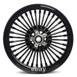 16x3.5 Fat Spoke Wheels for Harley Touring Electra Glide Road King Street Glide