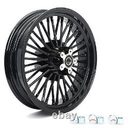 16x3.5 Fat Spoke Wheels for Harley Touring Electra Glide Road King Street Glide